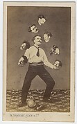 [Man Juggling His Own Head]